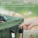 Poubelle Pliante Multifonctionnelle pour l'Extérieur