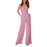 Pantalon sexy à col licou pour femmes