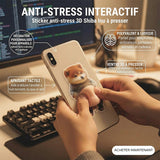 Autocollant anti-collision Shiba Inu dodu