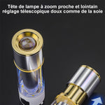 Lampe de poche rechargeable multifonctionnelle à longue distance