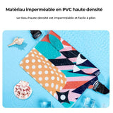 Sac à bandoulière à trois volets avec écran tactile