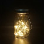 Lot de 6 Lampes Solaires pour Bocal Mason