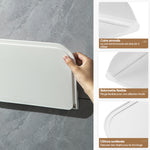 Bâton d'étagère flottante en plastique pliable