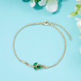 Ensemble de bijoux fleur de tulipe douce