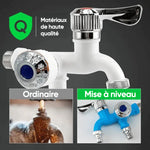 Robinet à double sortie