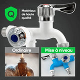 Robinet à double sortie
