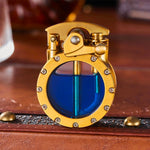 Briquet à kérosène transparent vintage