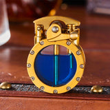 Briquet à kérosène transparent vintage