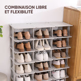 Support de rangement pour chaussures multicouche