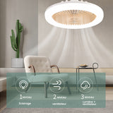 Lampe Ventilateur LED d'Aromathérapie 2-en-1