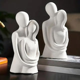 Ornement décoratif de couple câlin