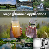 Mini-filtre à eau pour l'extérieur