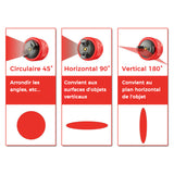 Pistolet à Peinture Haute Pression Automatique et Portable