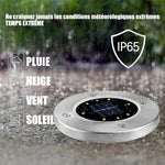 Lampe solaire LED pour le sol