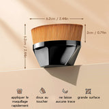 Pinceau fond de teint sans couture haute densité