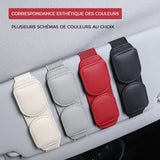 Porte-lunettes de soleil pour pare-soleil de voiture