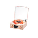 Veilleuse Retro Vinyl Player Enceinte Bluetooth