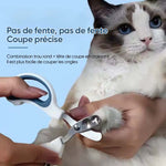 Coupe-ongles pour animaux de compagnie à double trou