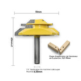 Fraise à Mortaiser à 45 degrés