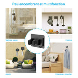 Support pour vadrouille en acier inoxydable