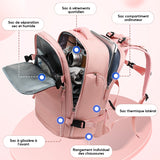 Grand sac à dos de randonnée imperméable pour femmes