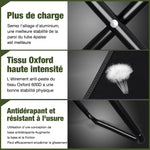 Tabouret pliant de pêche portatif extérieur