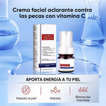 Crema facial antimanchas con vitamina C
