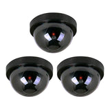 Fausse caméra de surveillance simulée avec lumière rouge