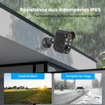 Caméra de sécurité sans fil 1080P