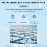 Cardigan en lin tricoté sans boutons