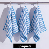 Chiffon de nettoyage en microfibre (3 pièces)