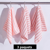 Chiffon de nettoyage en microfibre (3 pièces)