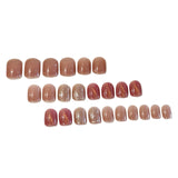 Dessin d'ongles œil de chat (24pcs)