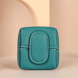Mini porte-monnaie de couleur unie