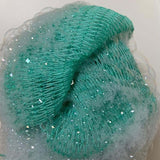 Éponge de bain exfoliante en filet africaine authentique