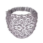 Bandeau large à perles Fleurs de prunier