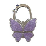 Crochet de sac pliable en forme de papillon