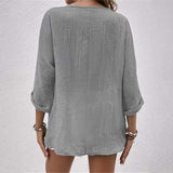 Cardigan en Mousseline de Soie à col en V