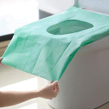 20/30/50 pièces de housses de siège de toilette jetables
