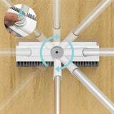 Brosse à long manche pour les espaces étroits de la salle de bain