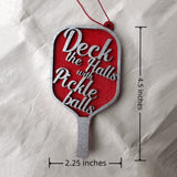 Décoration Pickleball en bois