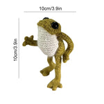 Grenouille en feutre