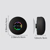 Mini Haut-parleur Bluetooth de douche à ventouse étanche avec lumière Led