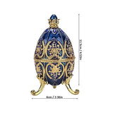 Boîte à bijoux en forme d'œuf pour Pâques