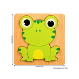 Puzzle stéréo des animaux