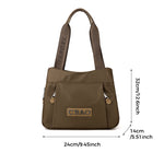 Sac à bandoulière en nylon de grande capacité