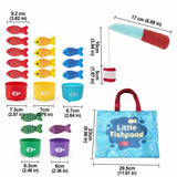 Jouet de pêche éducatif Montessori pour enfants