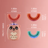 Brosse à dents électrique en forme de U pour enfants