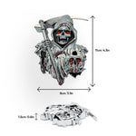 Logo de la voiture de la faucheuse en 3D