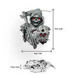 Logo de la voiture de la faucheuse en 3D
